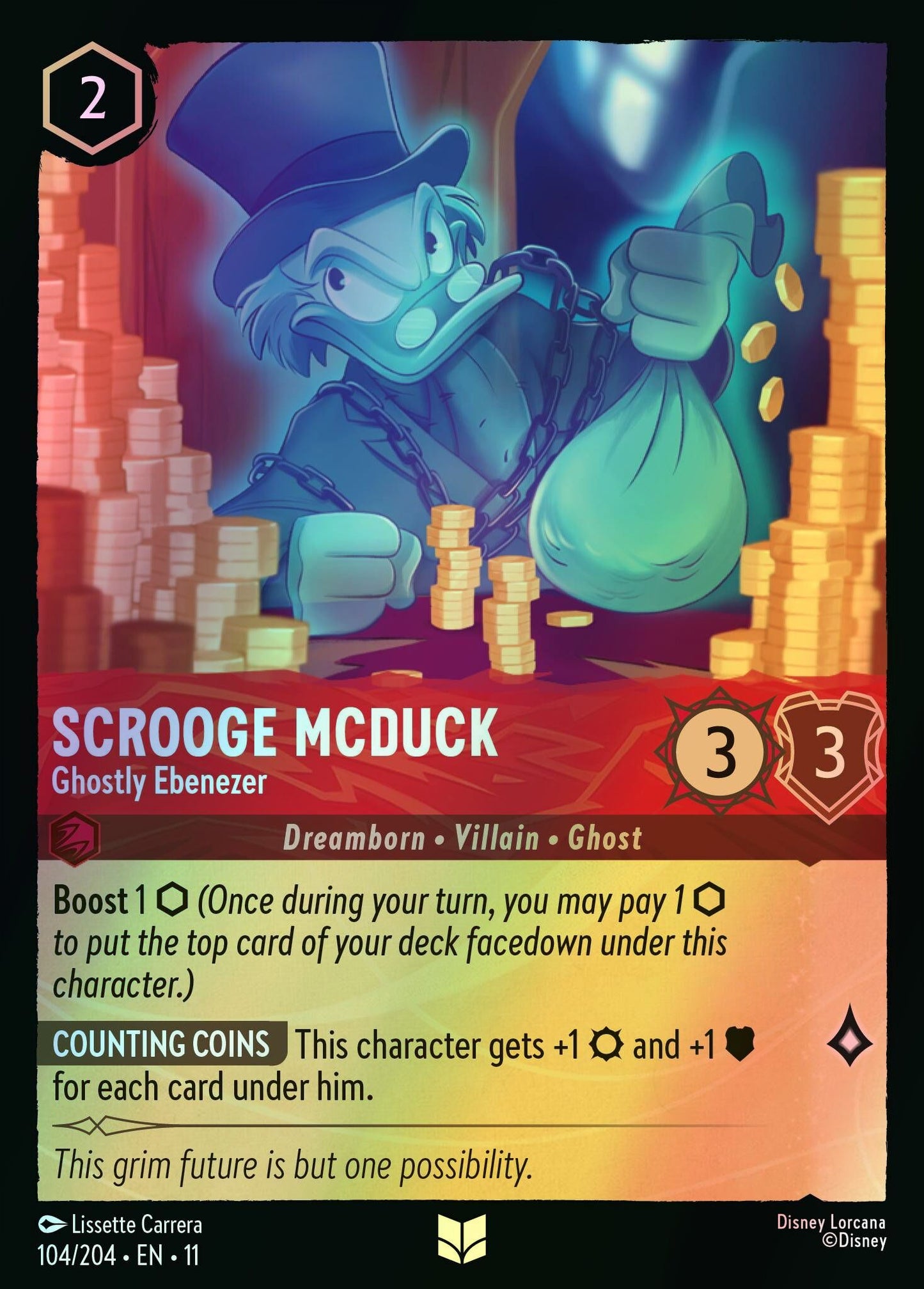 Scrooge McDuck, Ghostly Ebenezer (11) #104 [EN/F]