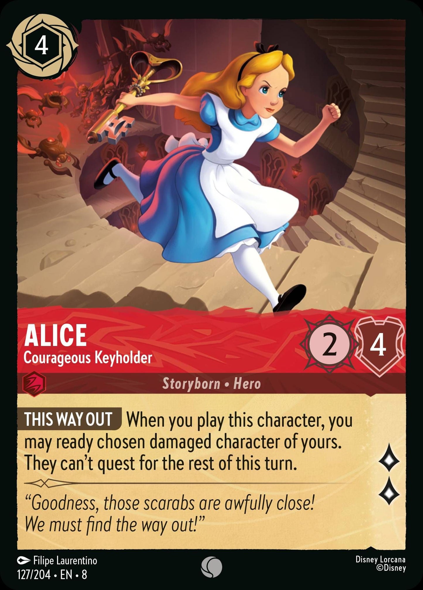 Alice, Courageous Keyholder (8) #127 [EN/N] s/o