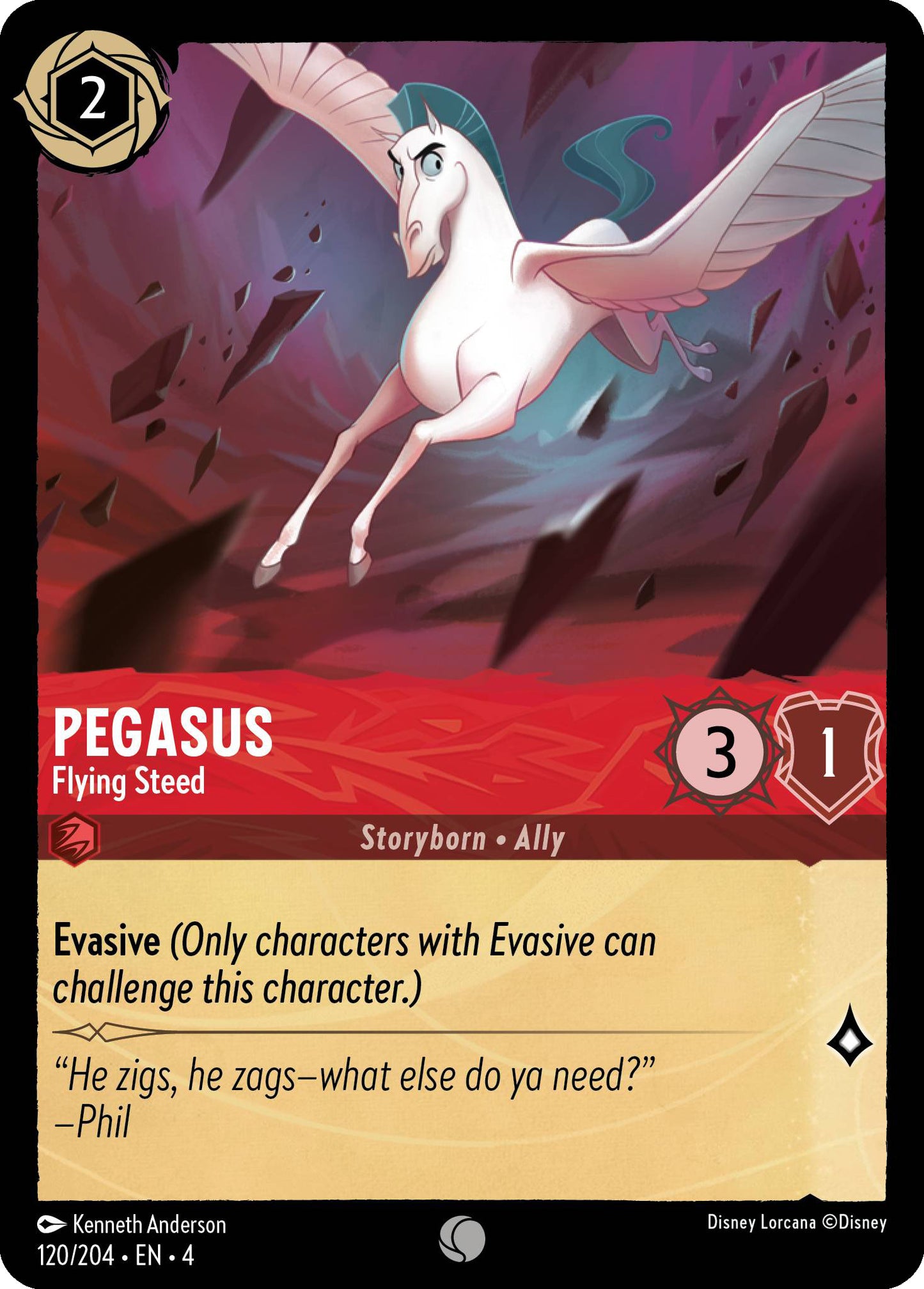 Pegasus, Flying Steed (4) #120 [EN/N] s/o