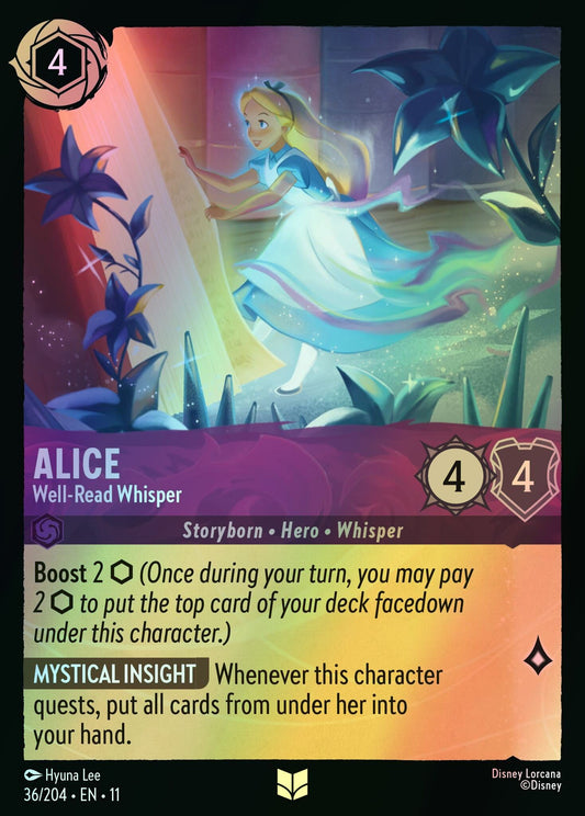 Alice, Well-Read Whisper (11) #36 [EN/F]
