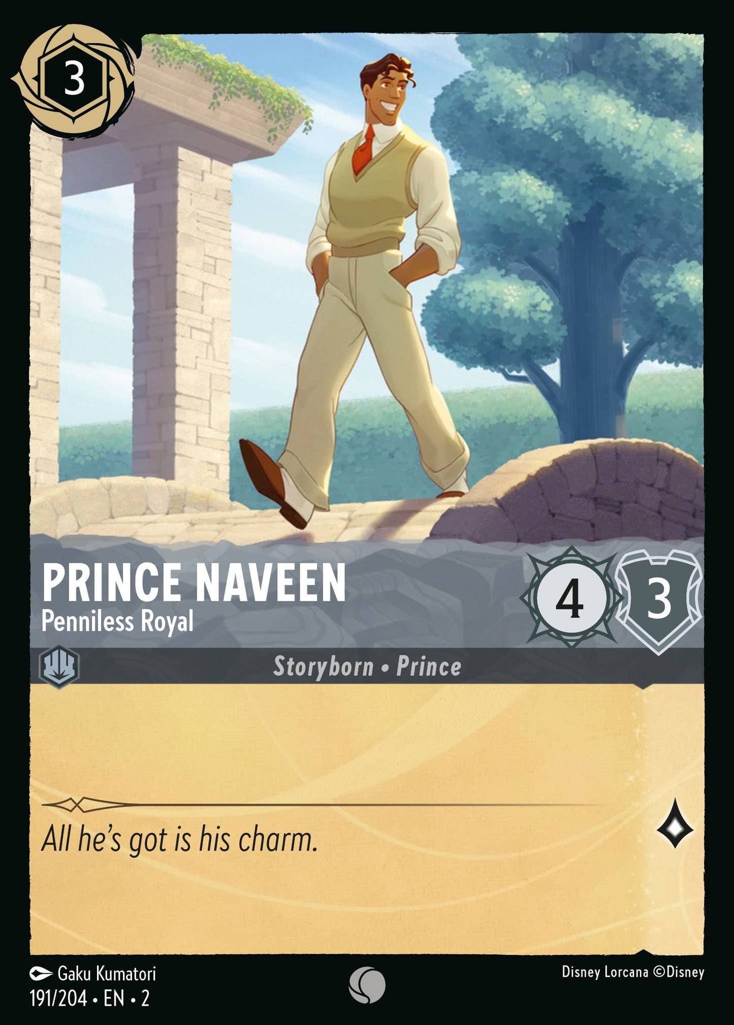 Prince Naveen, Penniless Royal (2) #191 [EN/N]