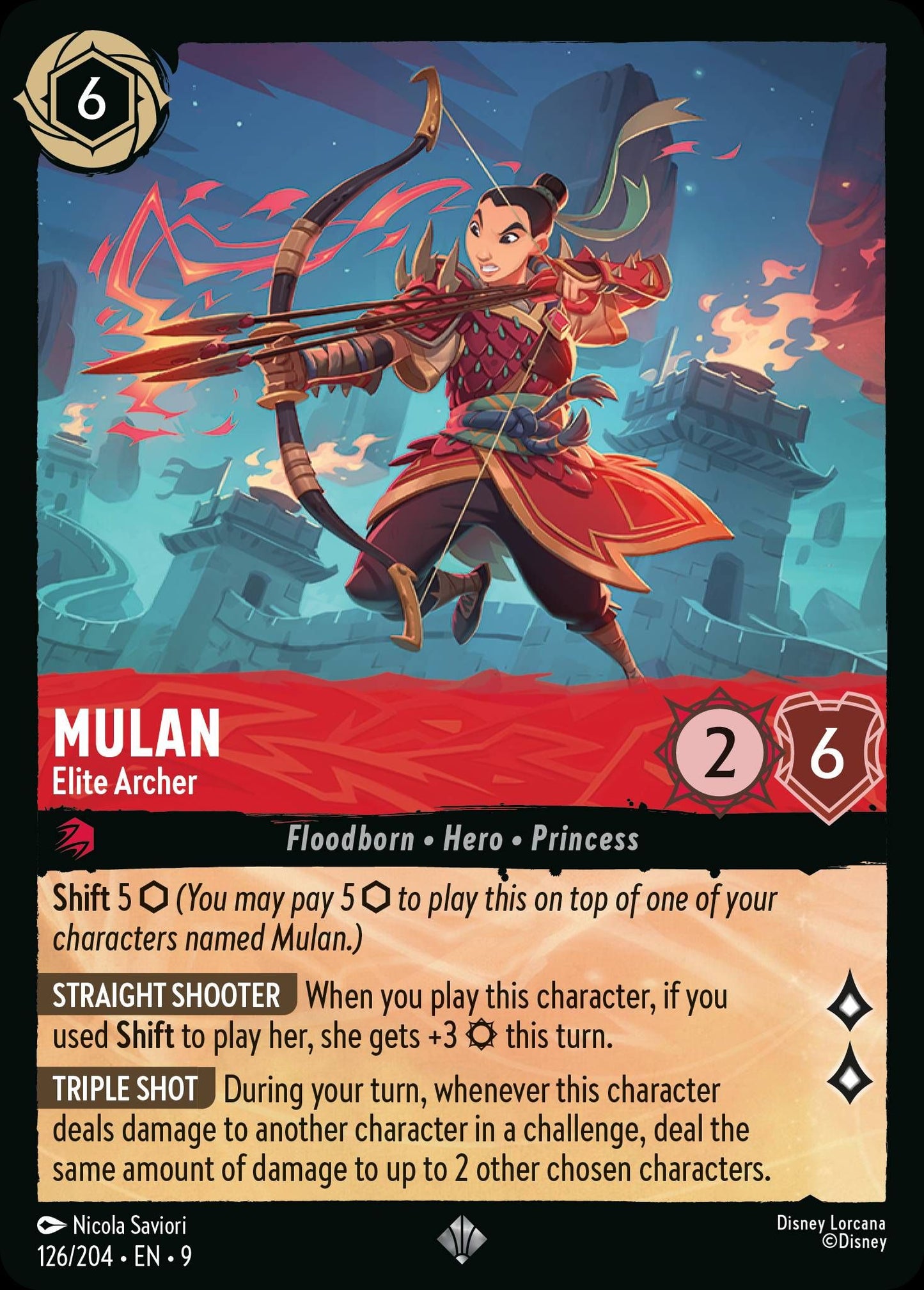 Mulan, Elite Archer (9) #126 [EN/N] s/o