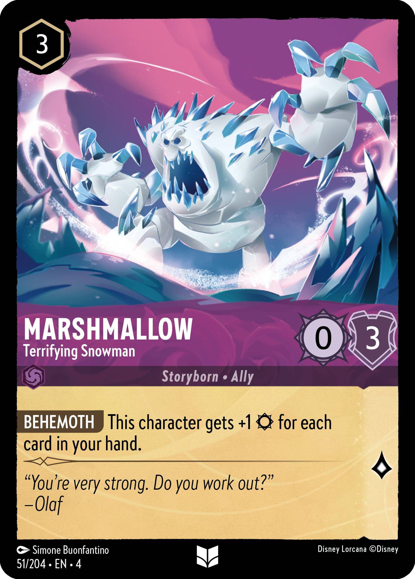 Marshmallow, Terrifying Snowman (4) #51 [EN/N] s/o