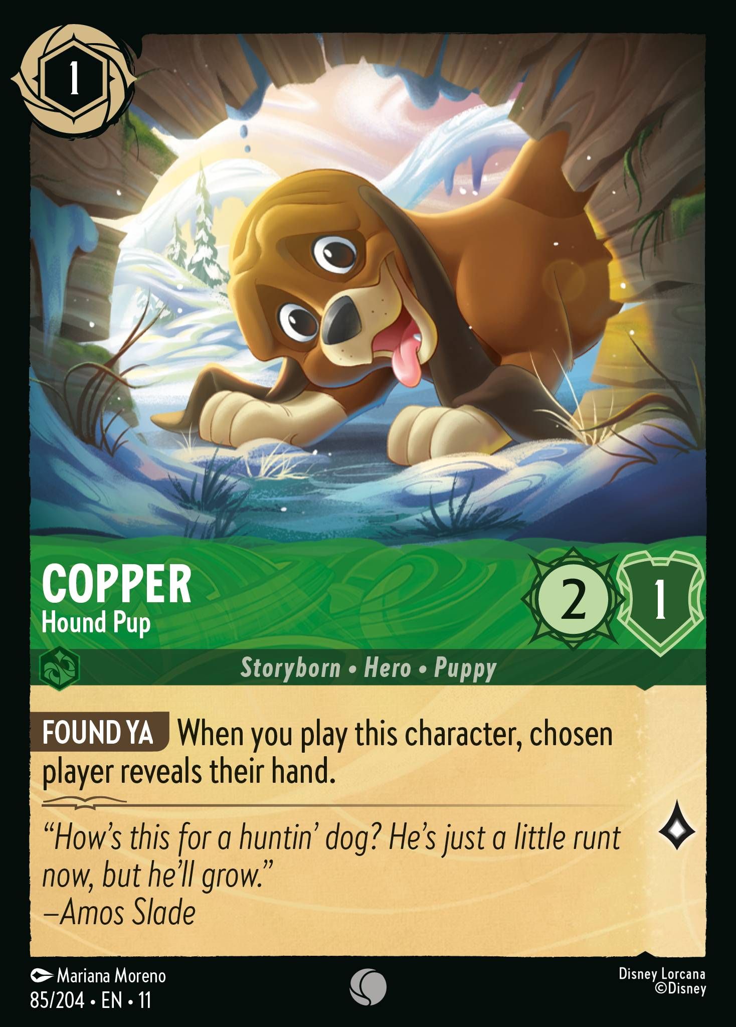 Copper, Hound Pup (11) #85 [EN/N]