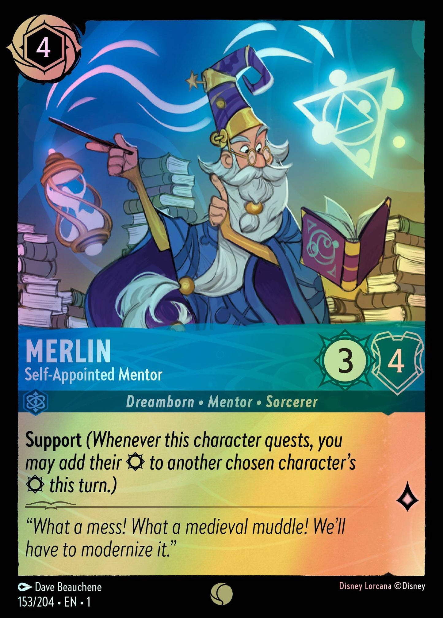 Merlin, Self-Appointed Mentor (1) #153 [EN/F] s/o