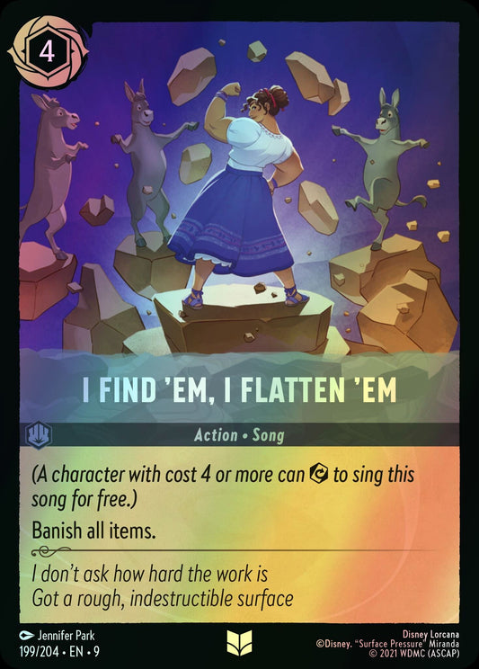 I Find 'Em, I Flatten 'Em (9) #199 [EN/F] s/o