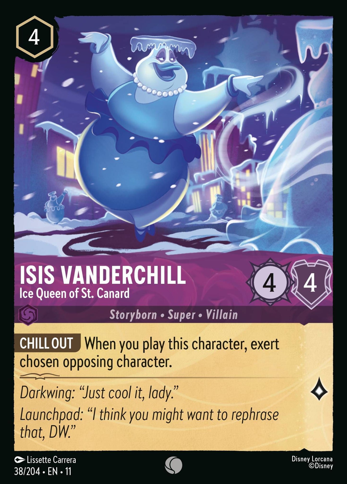 Isis Vanderchill, Ice Queen of St. Canard (11) #38 [EN/N]