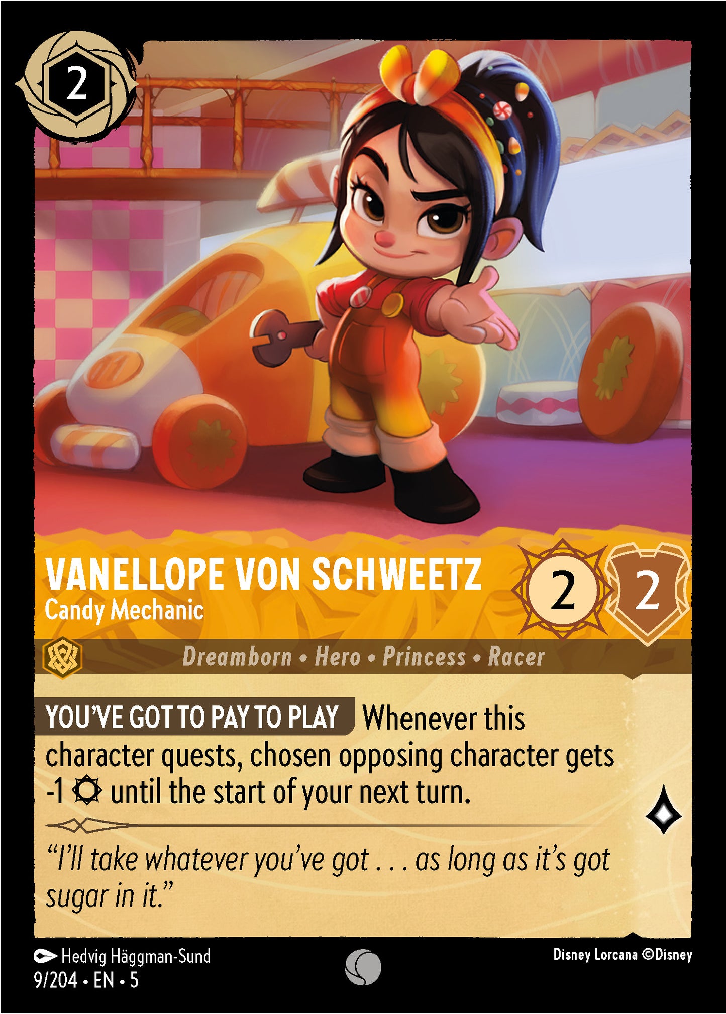 Vanellope von Schweetz, Candy Mechanic (5) #9 [EN/N] s/o