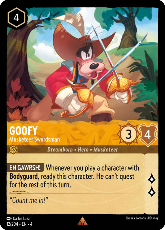 Goofy, Musketeer Swordsman (4) #12 [EN/N] s/o
