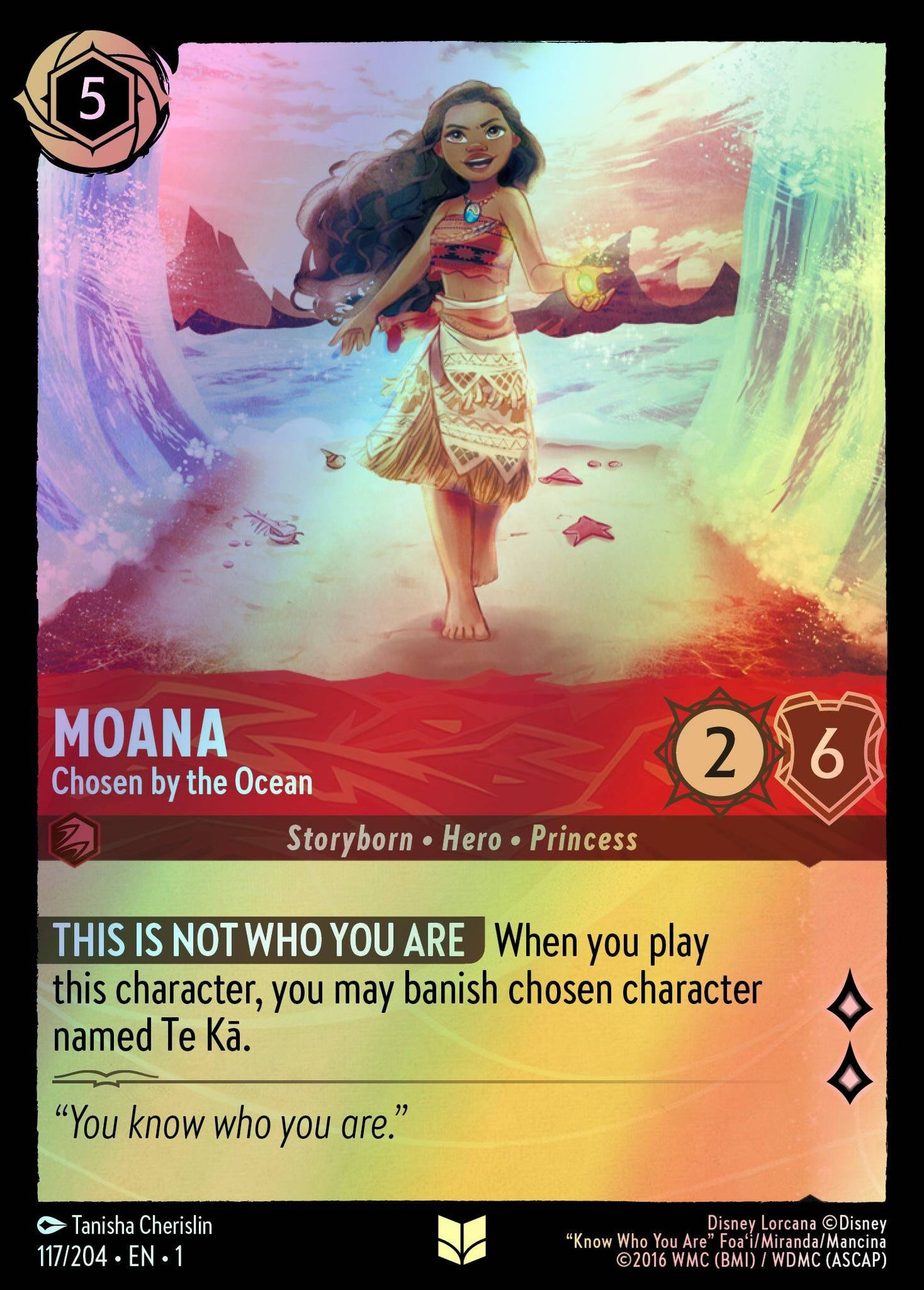 Moana, Chosen by the Ocean (1) #117 [EN/F] s/o