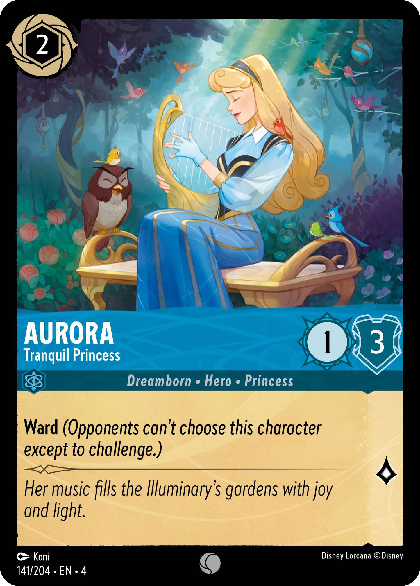 Aurora, Tranquil Princess (4) #141 [EN/N] s/o