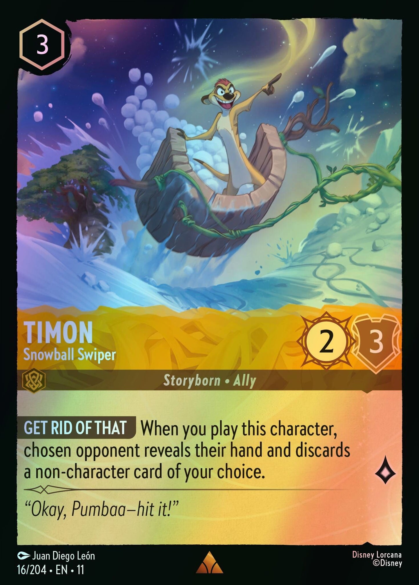 Timon, Snowball Swiper (11) #16 [EN/F]