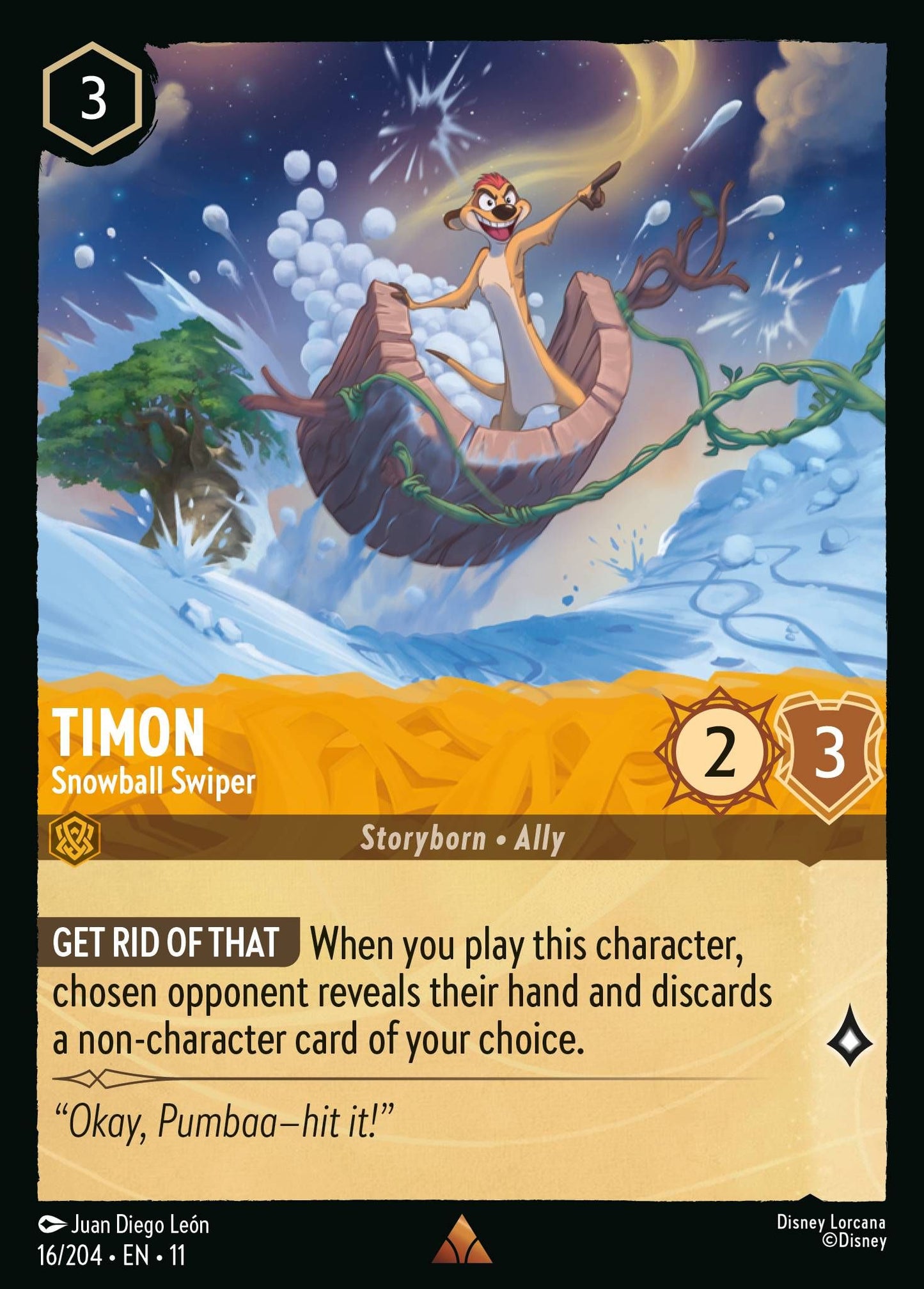Timon, Snowball Swiper (11) #16 [EN/N]