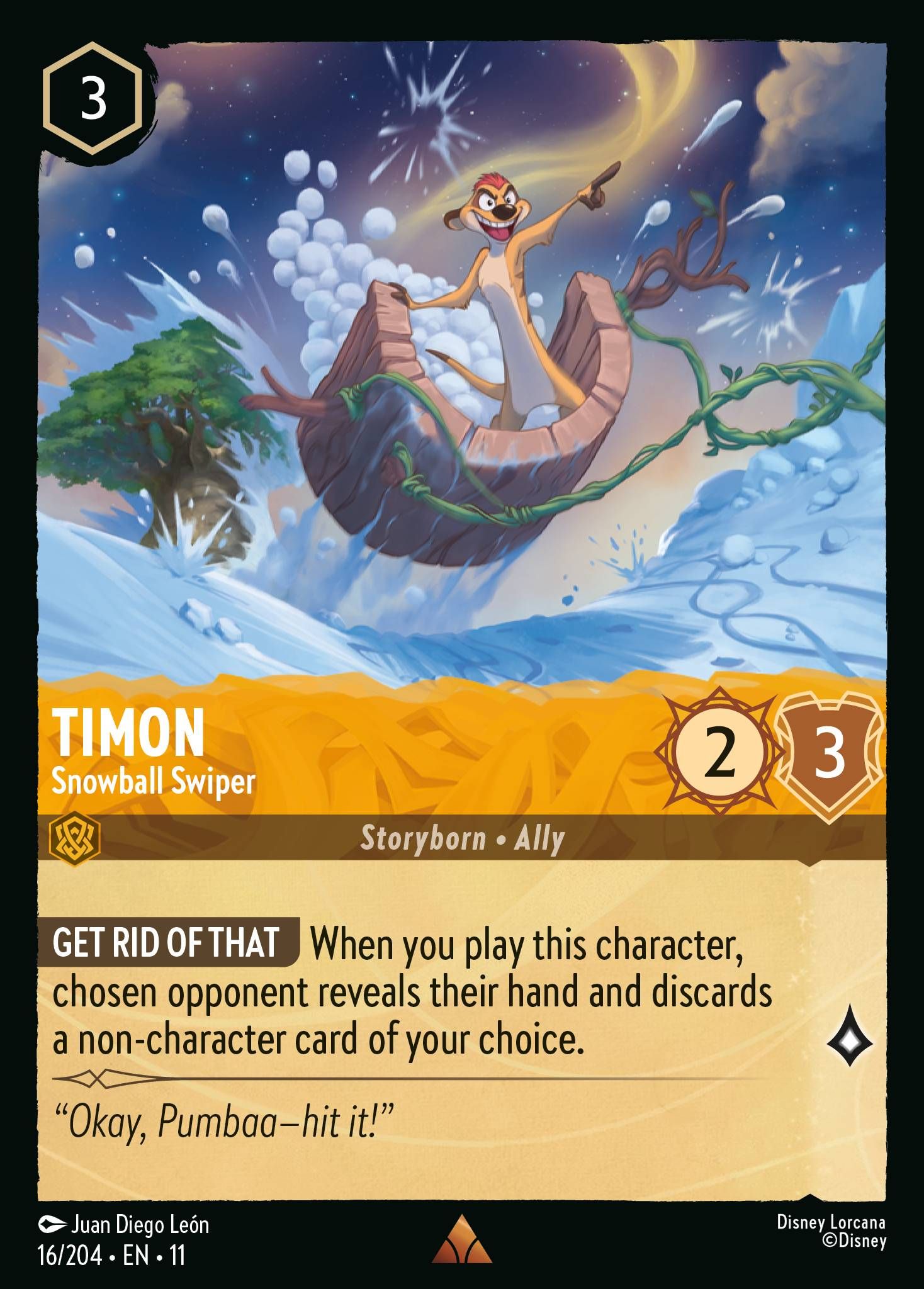 Timon, Snowball Swiper (11) #16 [EN/N]