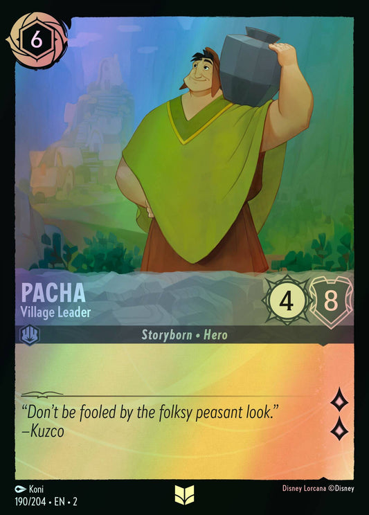Pacha, Village Leader (2) #190 [EN/F] s/o
