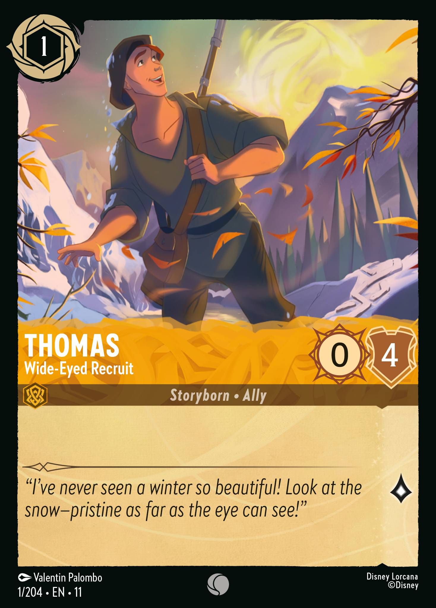 Thomas, Wide-Eyed Recruit (11) #1 [EN/N]
