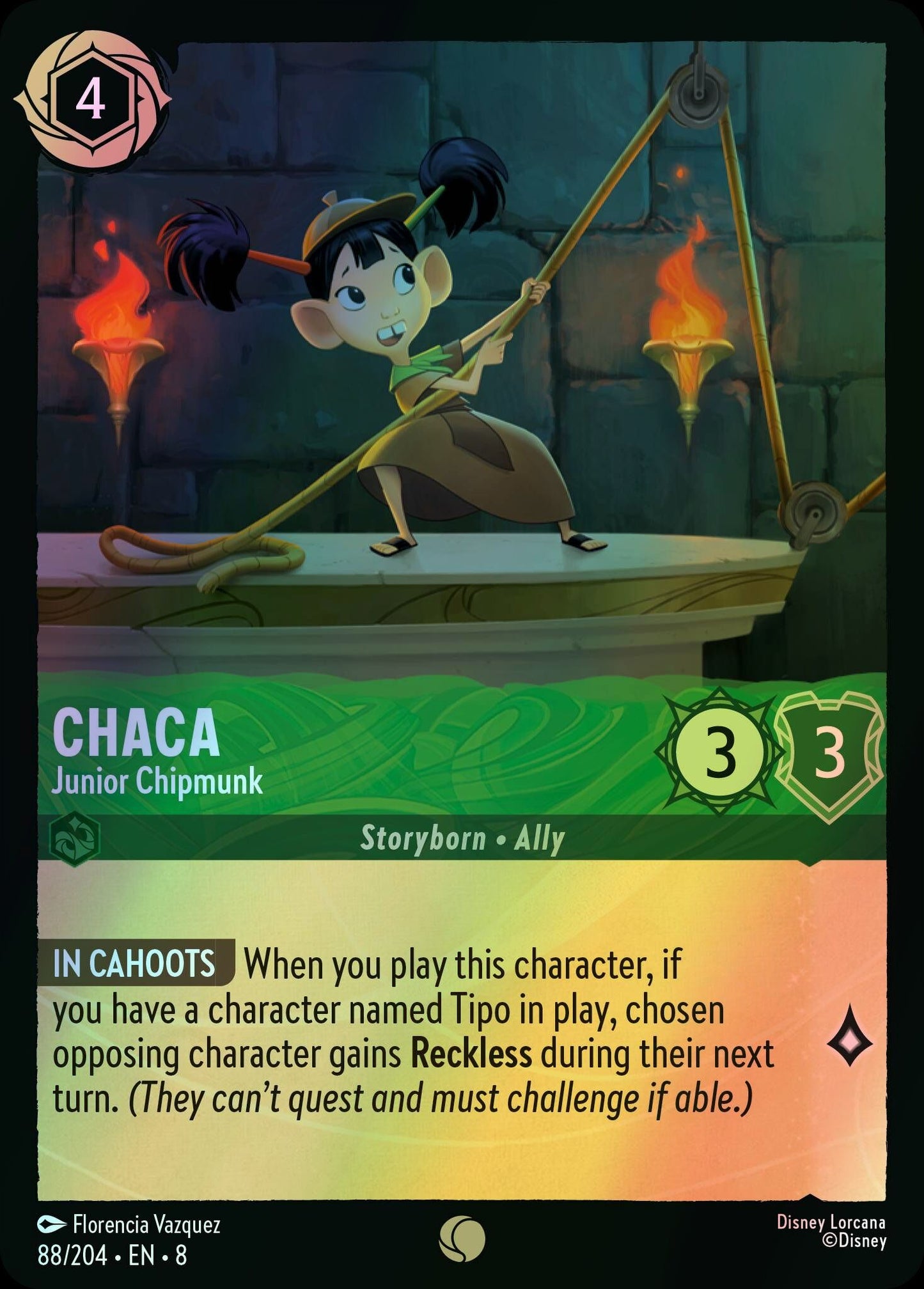 Chaca, Junior Chipmunk (8) #88 [EN/F]