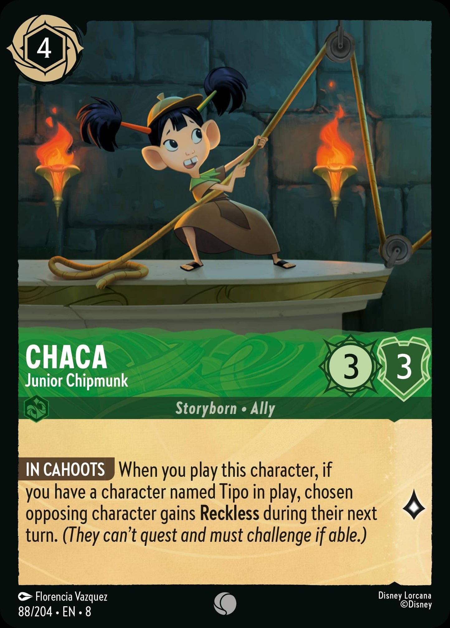 Chaca, Junior Chipmunk (8) #88 [EN/N] s/o