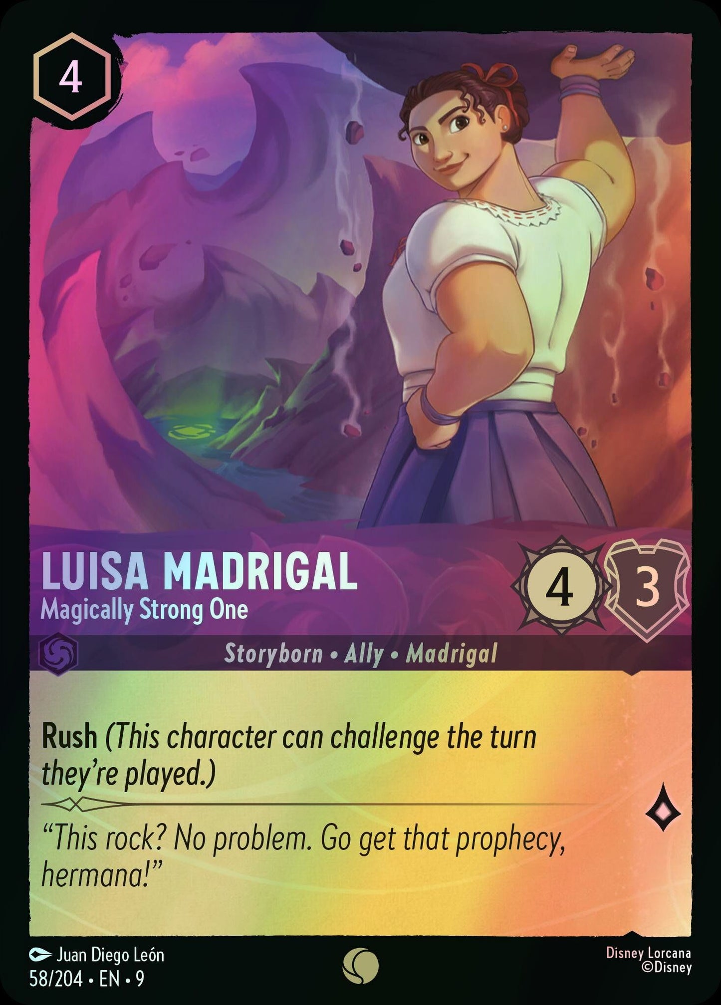 Luisa Madrigal, Magically Strong One (9) #58 [EN/F] s/o