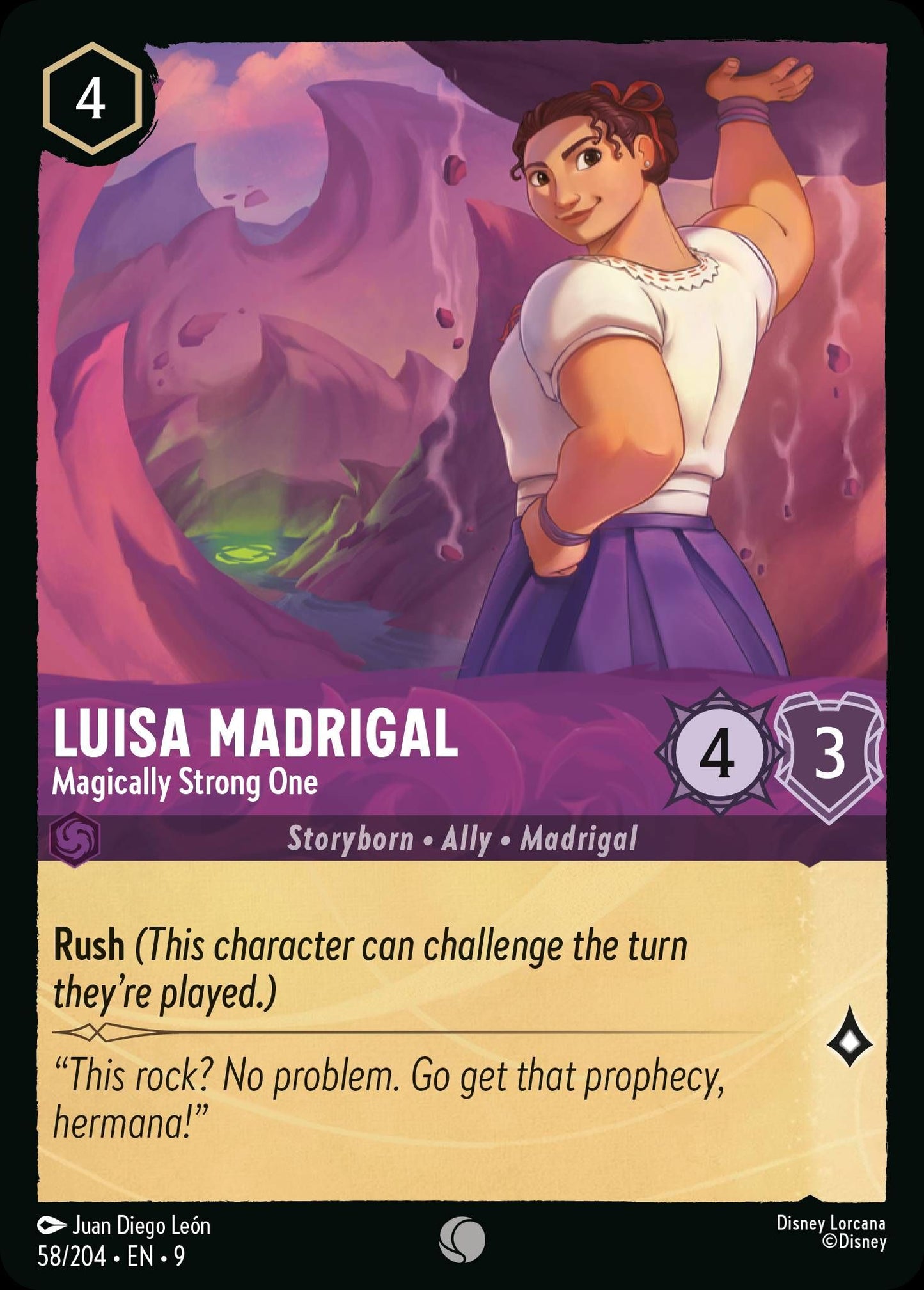 Luisa Madrigal, Magically Strong One (9) #58 [EN/N]
