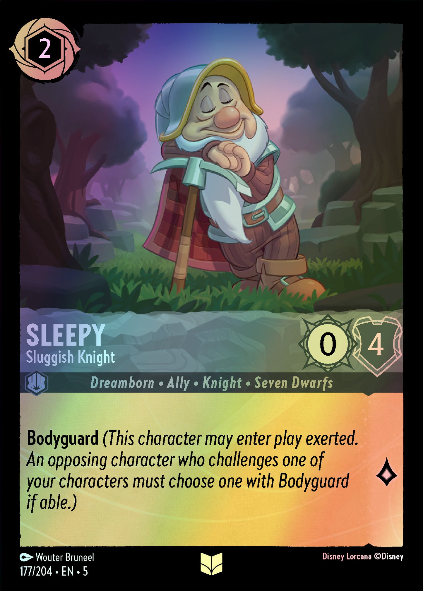 Sleepy, Sluggish Knight (5) #177 [EN/F] s/o