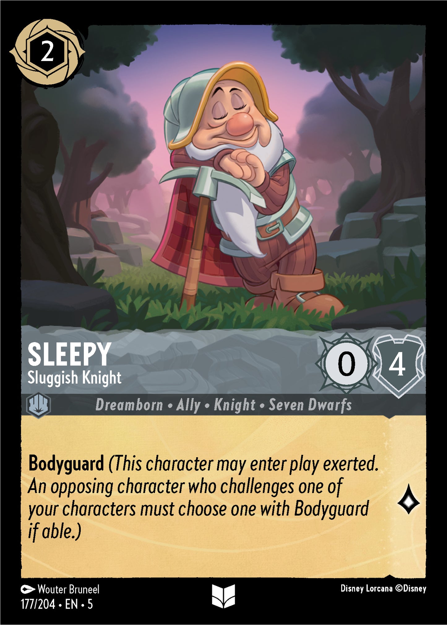 Sleepy, Sluggish Knight (5) #177 [EN/N] s/o