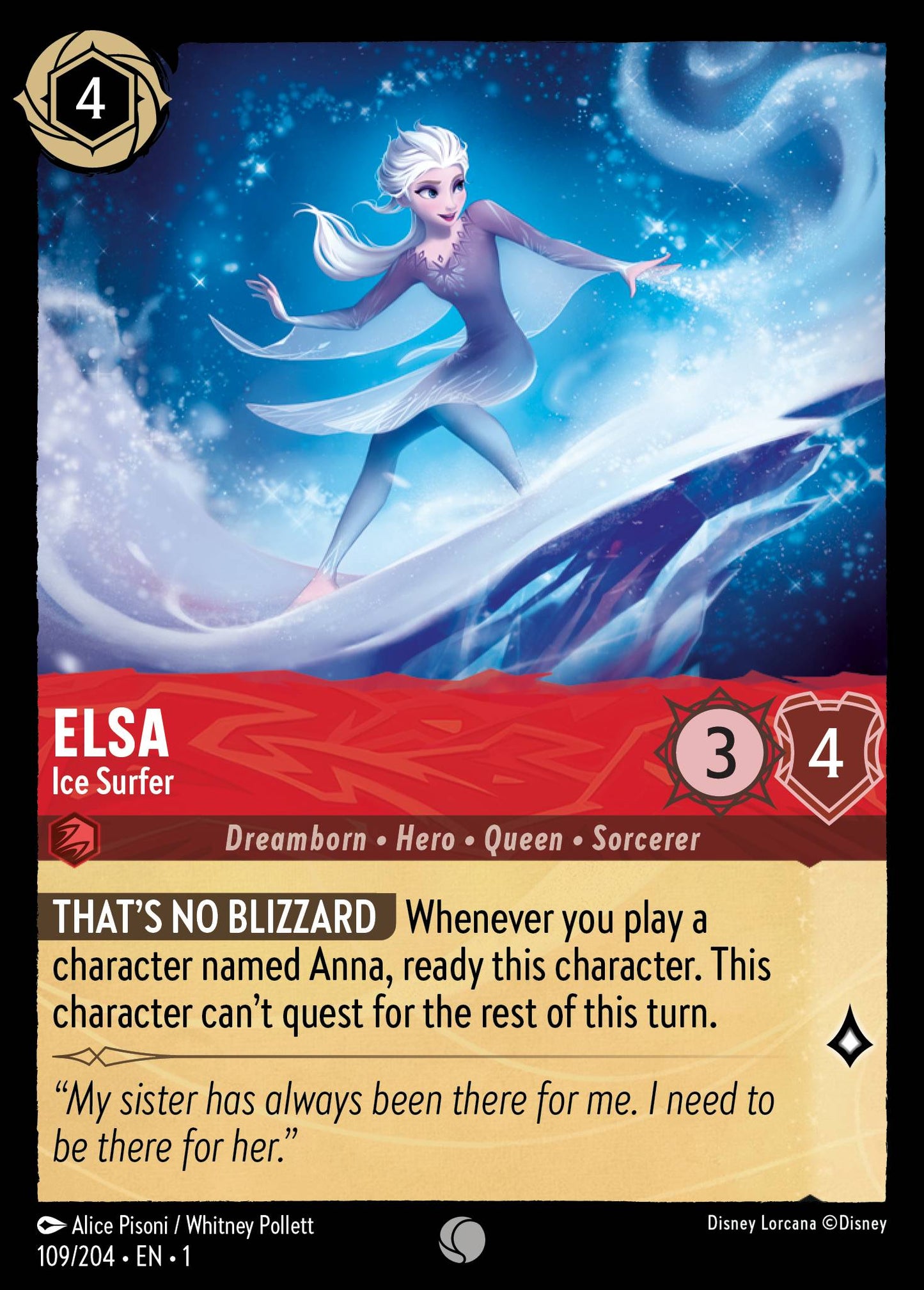 Elsa, Ice Surfer (1) #109 [EN/N] s/o