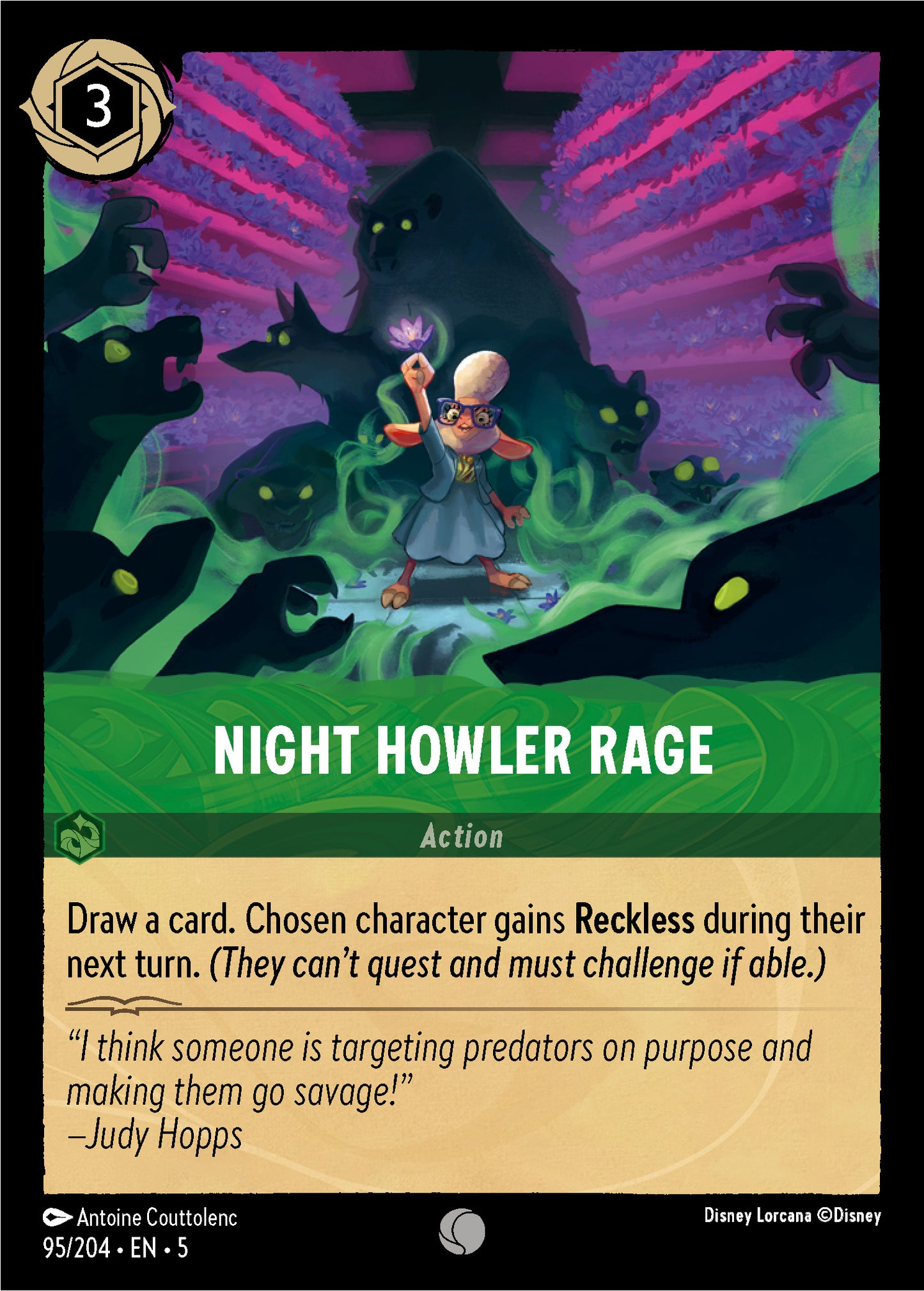 Night Howler Rage (5) #95 [EN/N] s/o