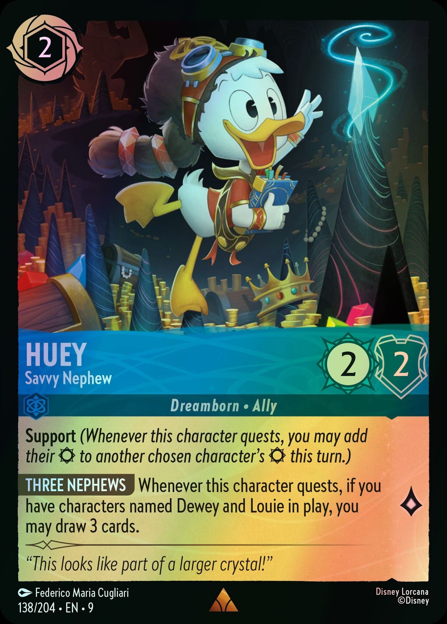 Huey, Savvy Nephew (9) #138 [EN/F] s/o
