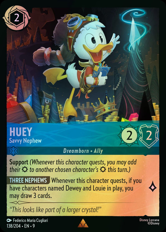 Huey, Savvy Nephew (9) #138 [EN/F] s/o