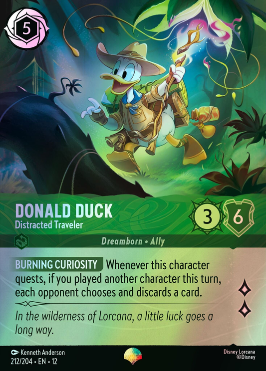 Donald Duck, Distracted Traveler (12) #212 [EN/F]