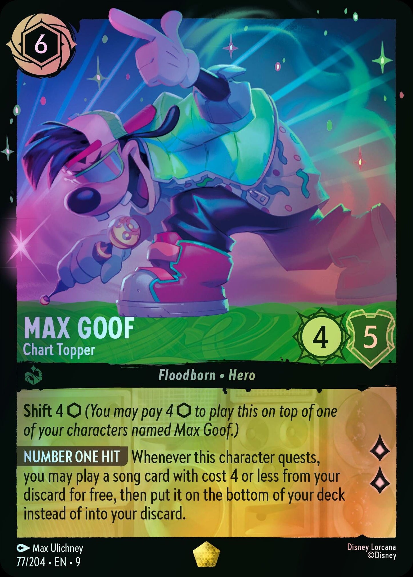 Max Goof, Chart Topper (9) #77 [EN/F] s/o