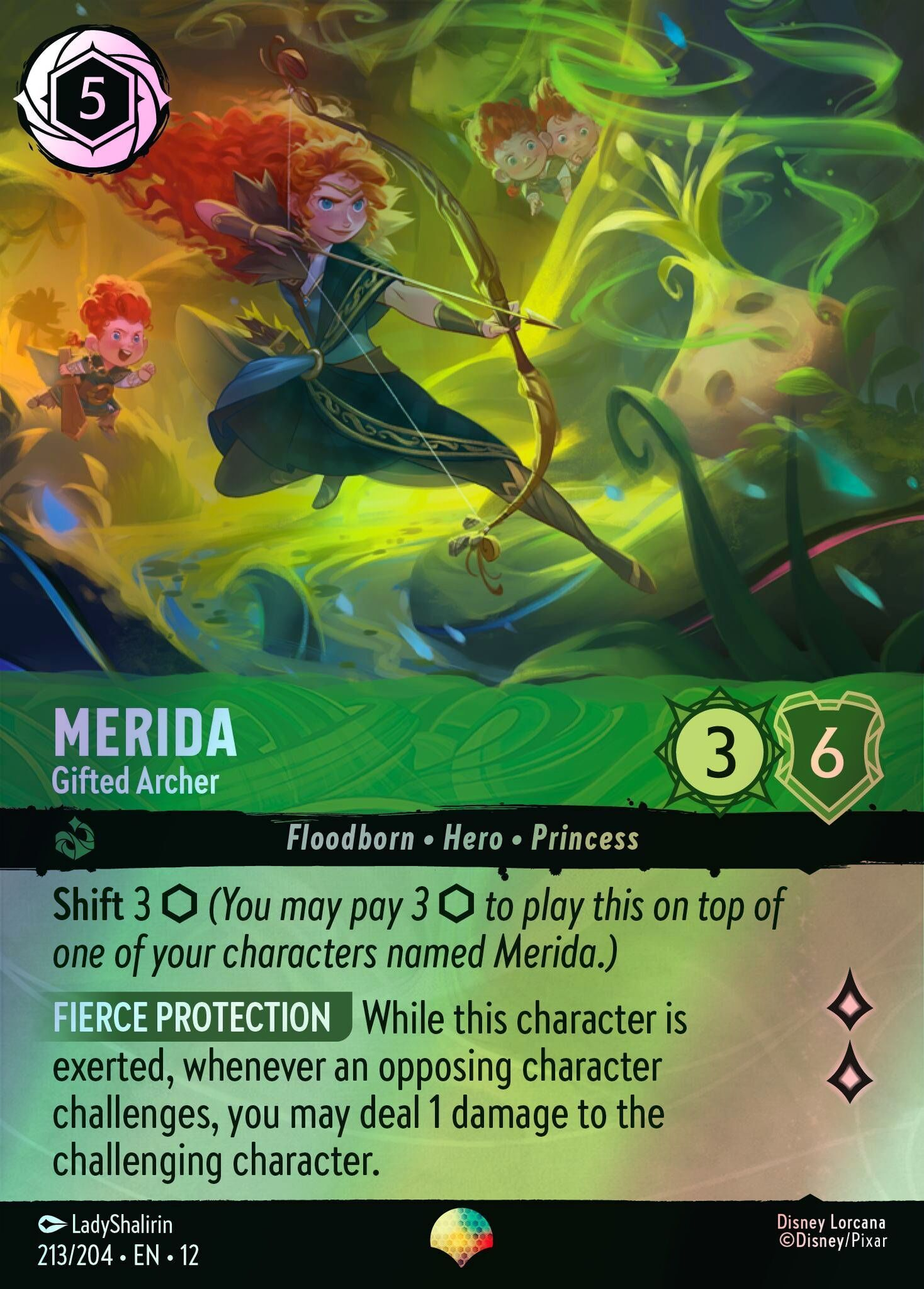 Merida, Gifted Archer (12) #213 [EN/F]