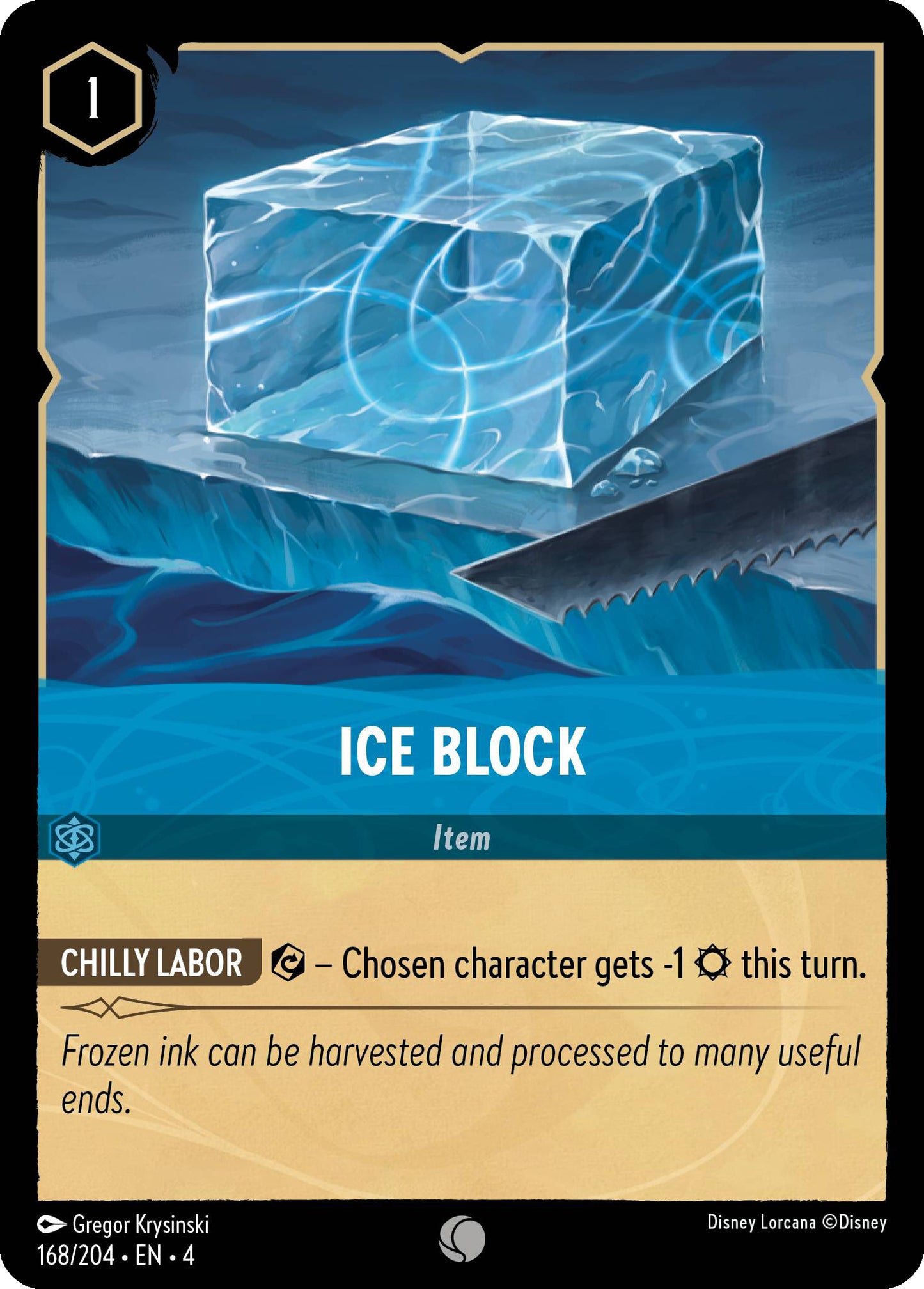Ice Block (4) #168 [EN/N] s/o