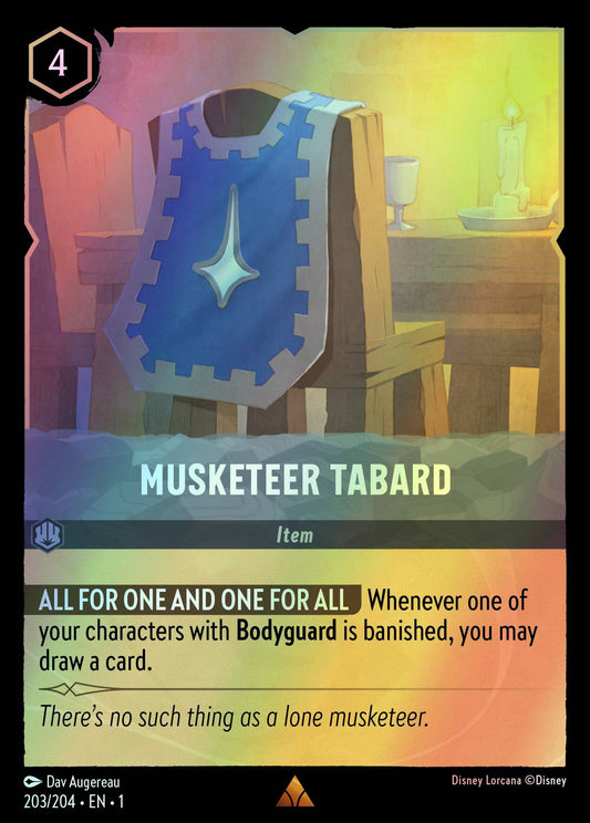 Musketeer Tabard (1) #203 [EN/F] s/o