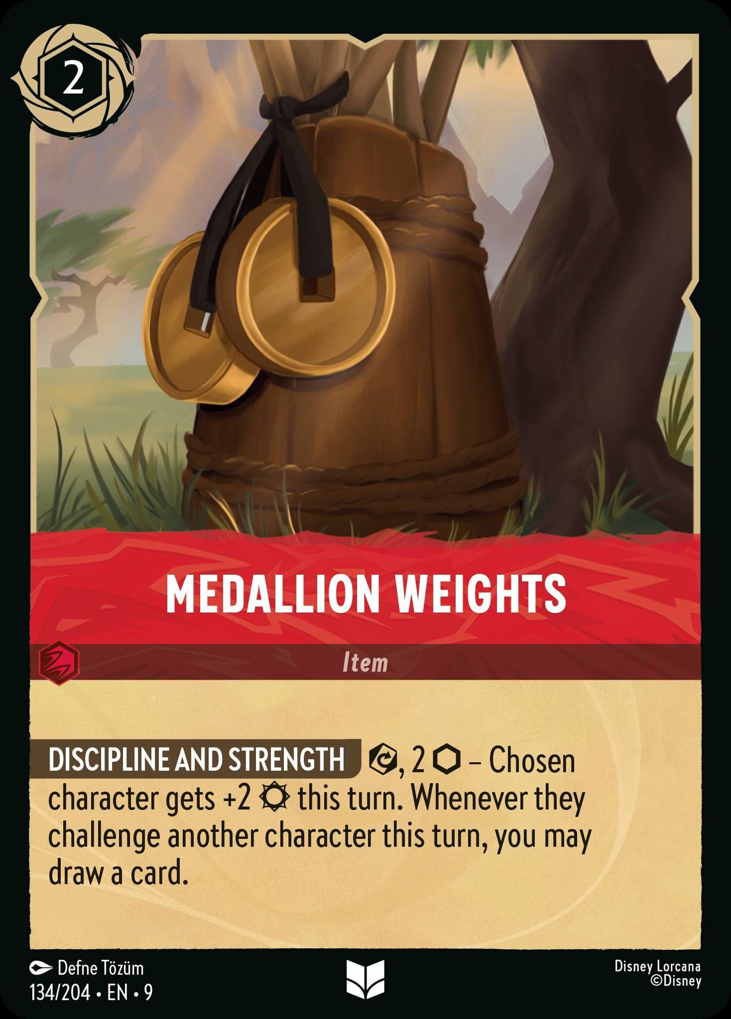 Medallion Weights (9) #134 [EN/N] s/o