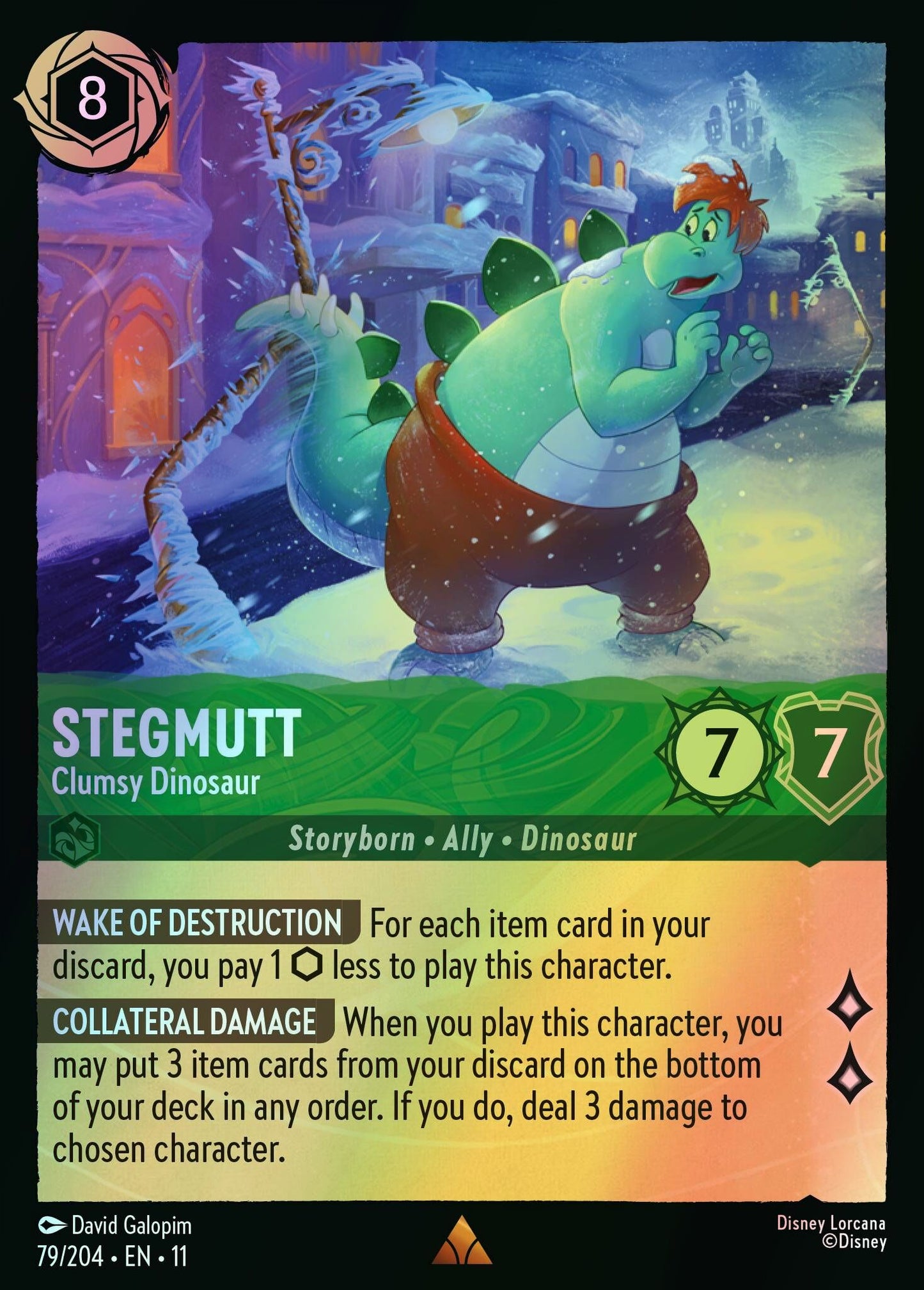 Stegmutt, Clumsy Dinosaur (11) #79 [EN/F]