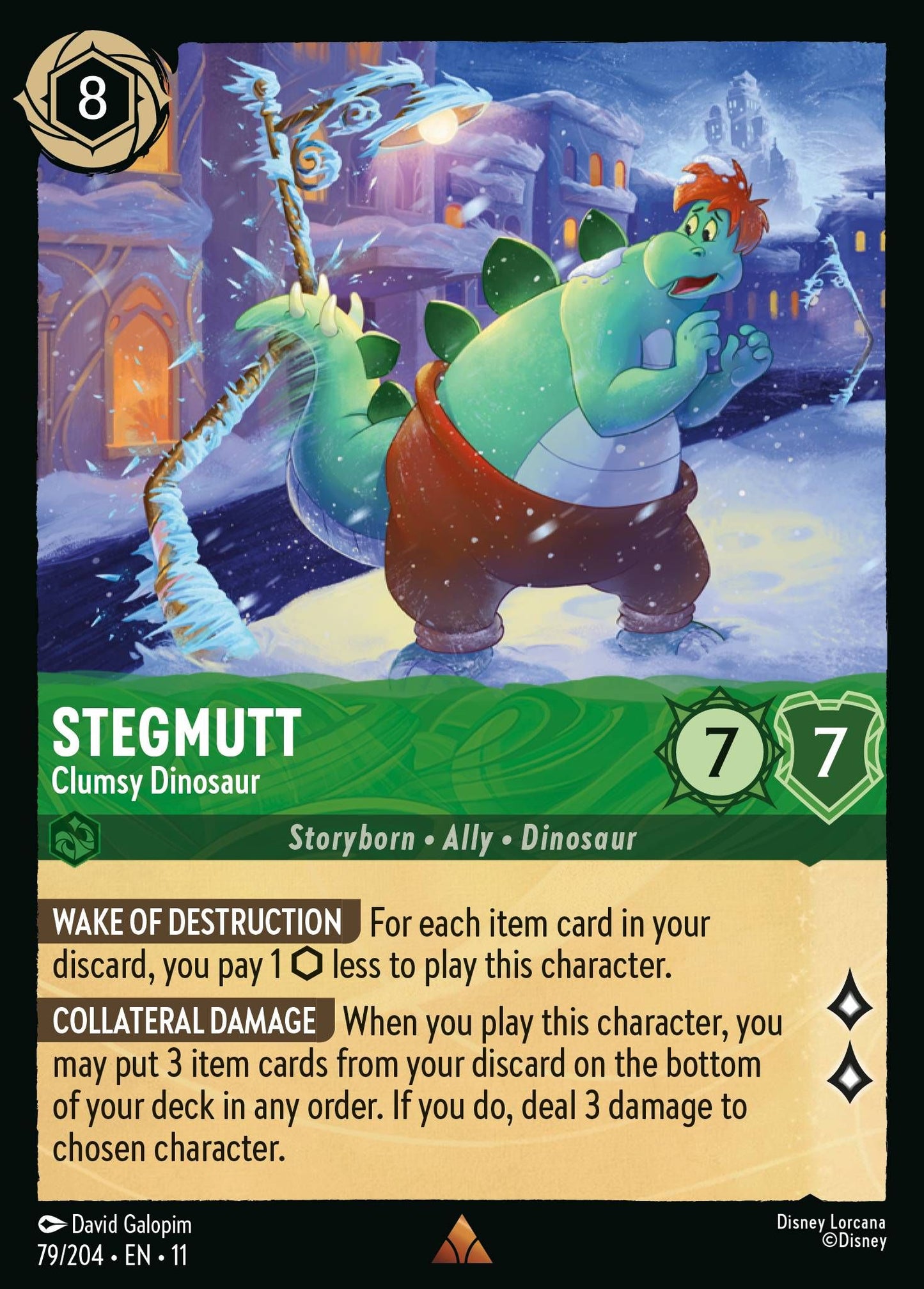 Stegmutt, Clumsy Dinosaur (11) #79 [EN/N]