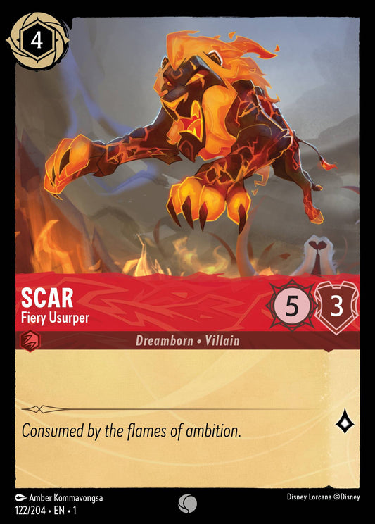 Scar, Fiery Usurper (1) #122 [EN/N] s/o