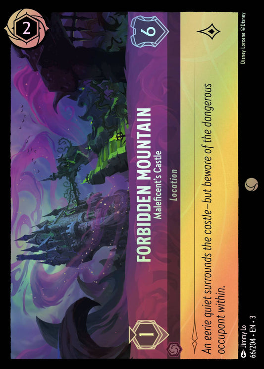 Forbidden Mountain, Maleficent's Castle (3) #66 [EN/F] s/o