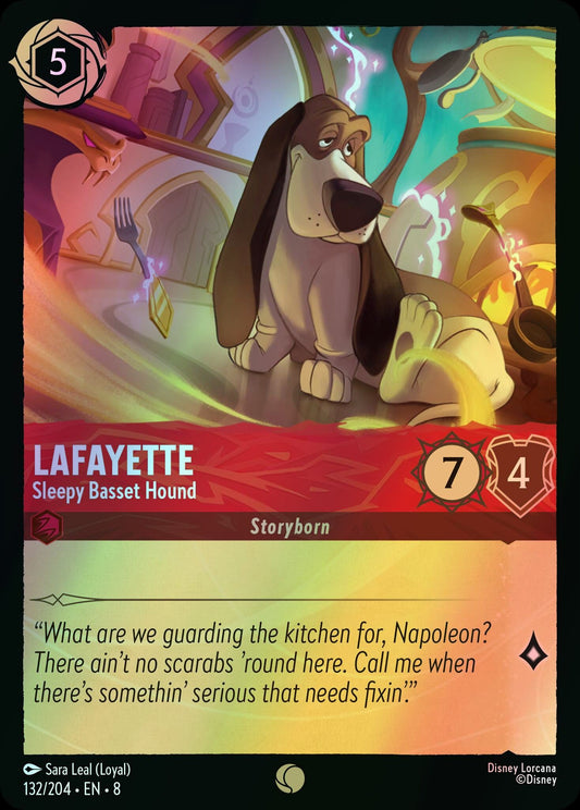 Lafayette, Sleepy Basset Hound (8) #132 [EN/F] s/o