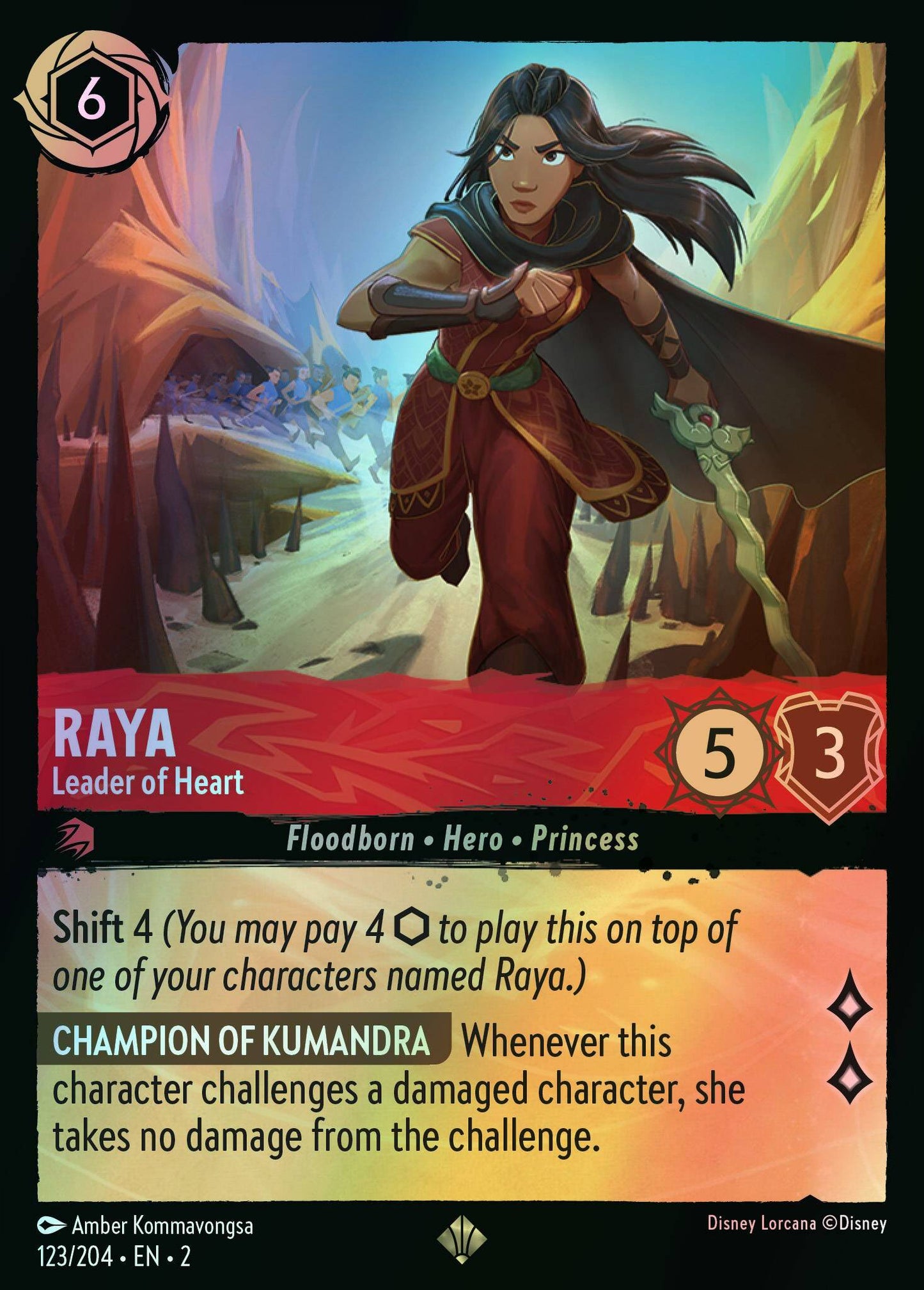Raya, Leader of Heart (2) #123 [EN/F] s/o