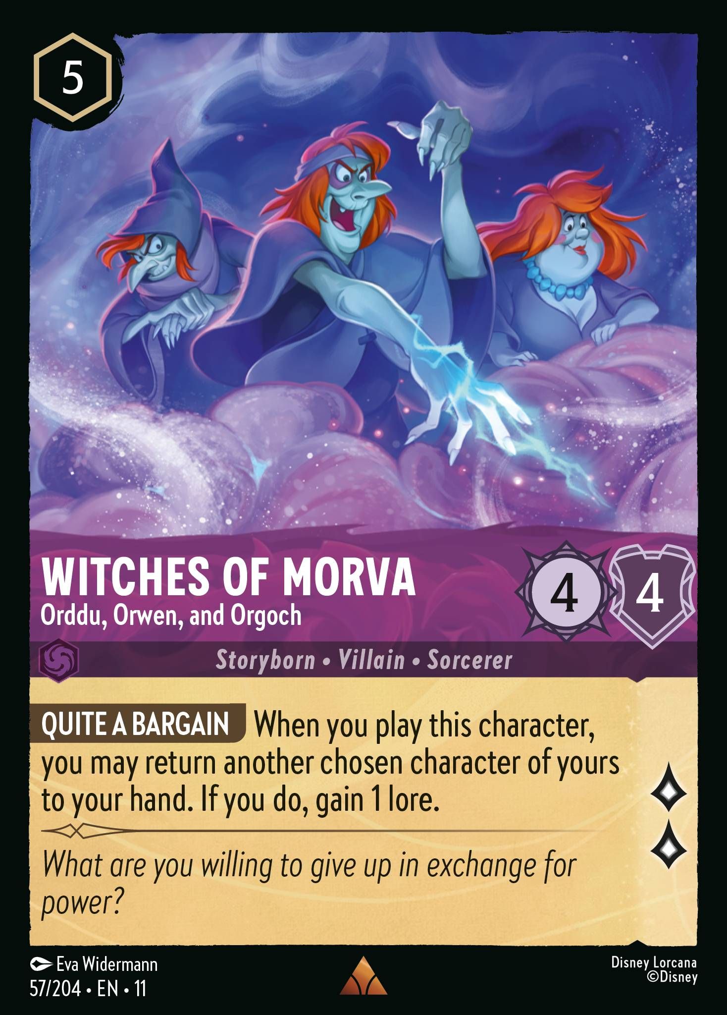 Witches of Morva, Orddu, Orwen, and Orgoch (11) #57 [EN/N]