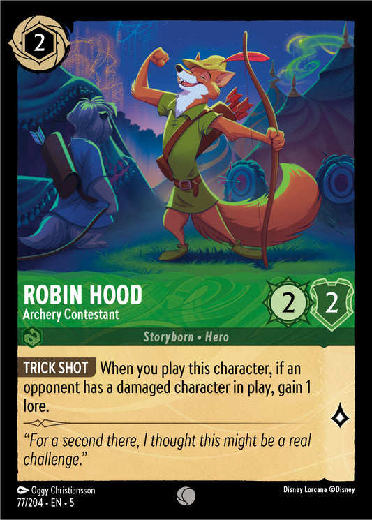 Robin Hood, Archery Contestant (5) #77 [EN/N] s/o