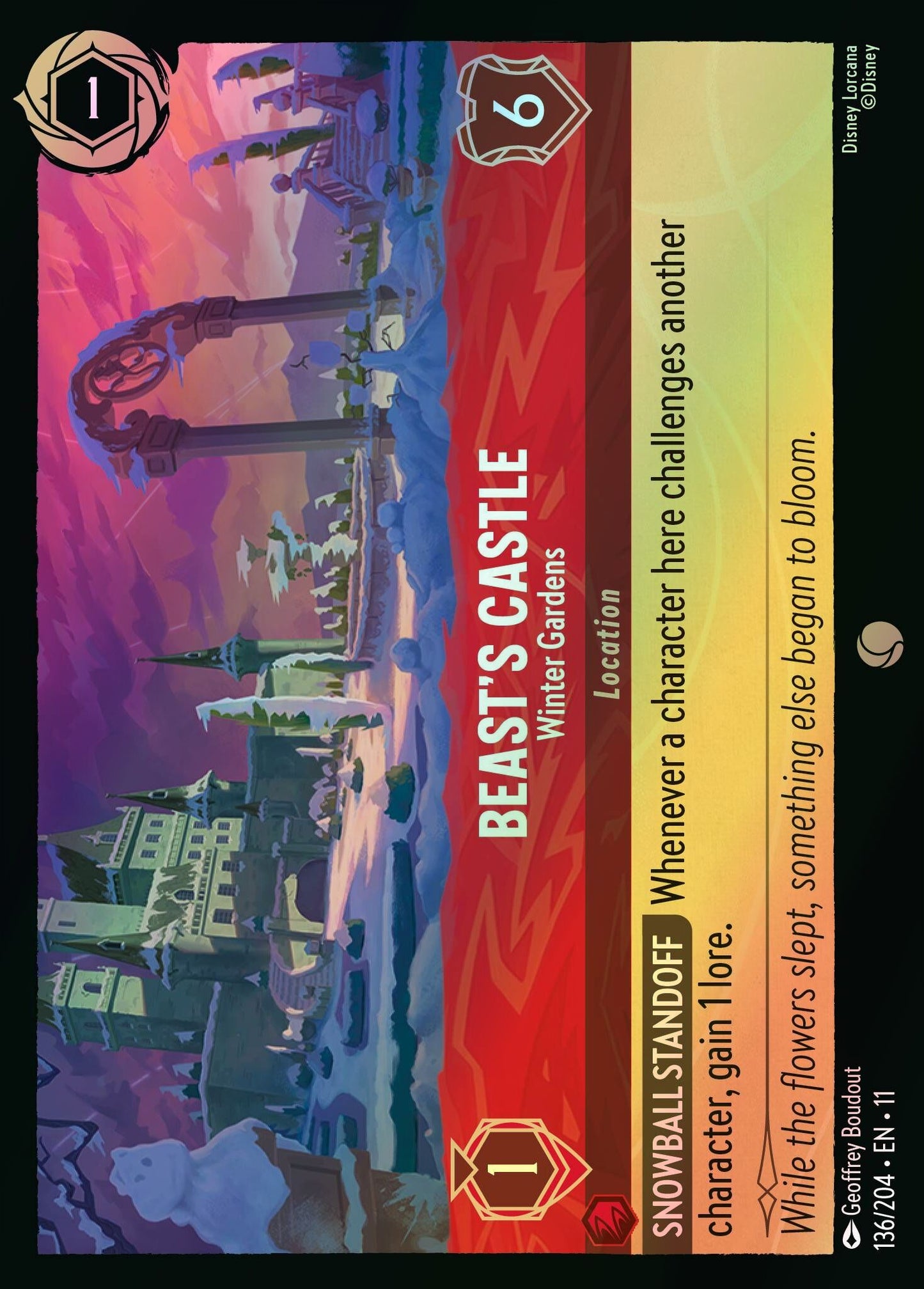 Beast's Castle, Winter Gardens (11) #136 [EN/F] s/o
