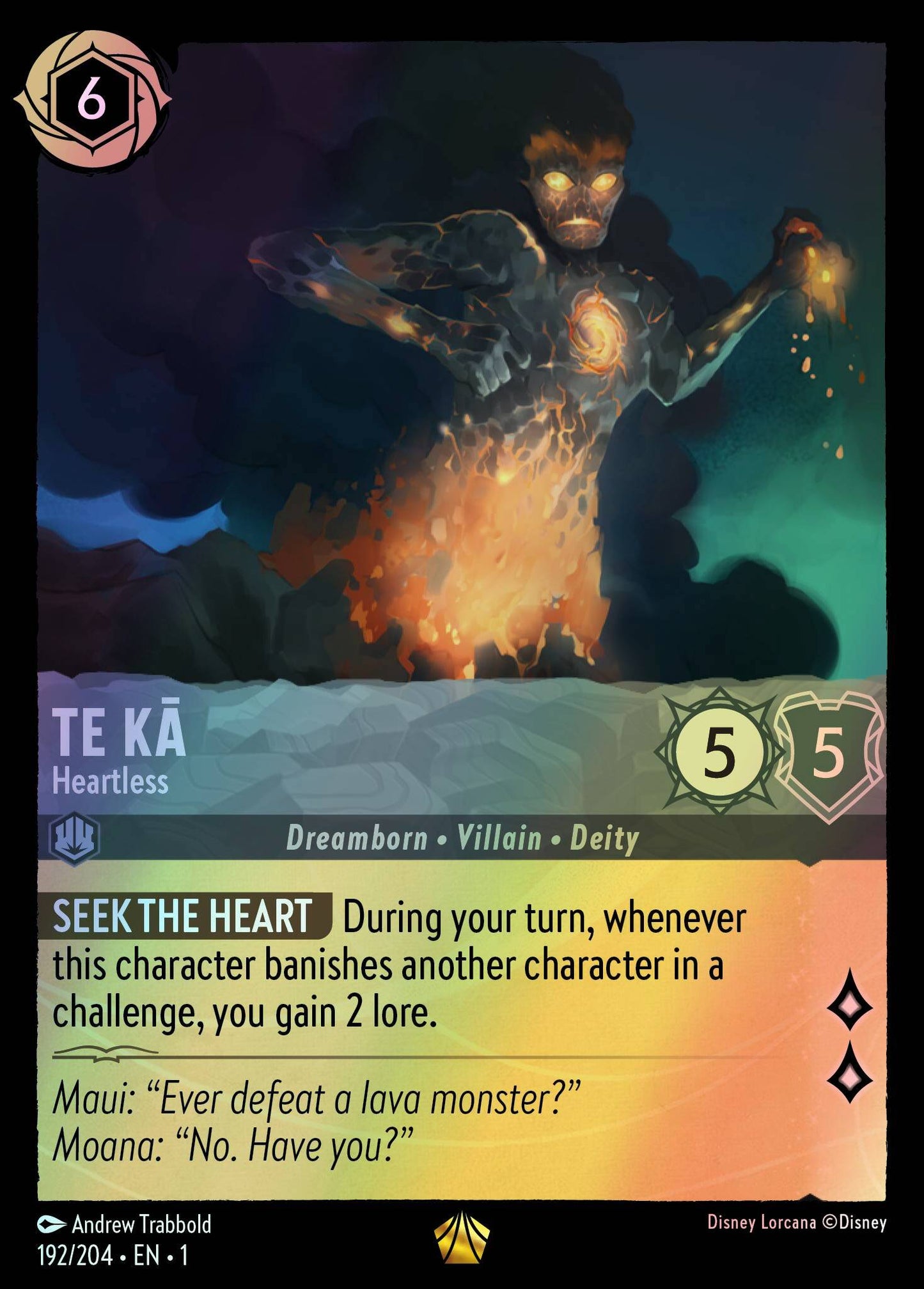 Te Kā, Heartless (1) #192 [EN/F] s/o