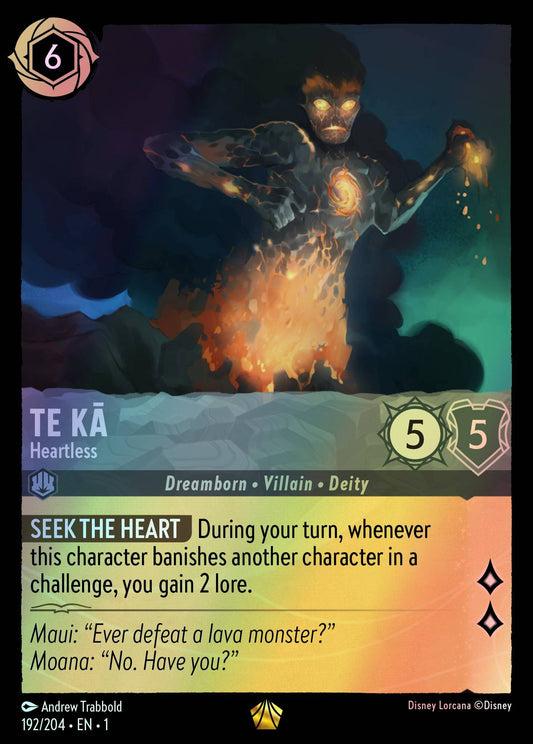 Te Kā, Heartless (1) #192 [EN/F] s/o
