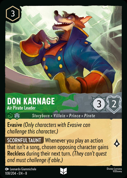Don Karnage, Air Pirate Leader (8) #108 [EN/N] s/o