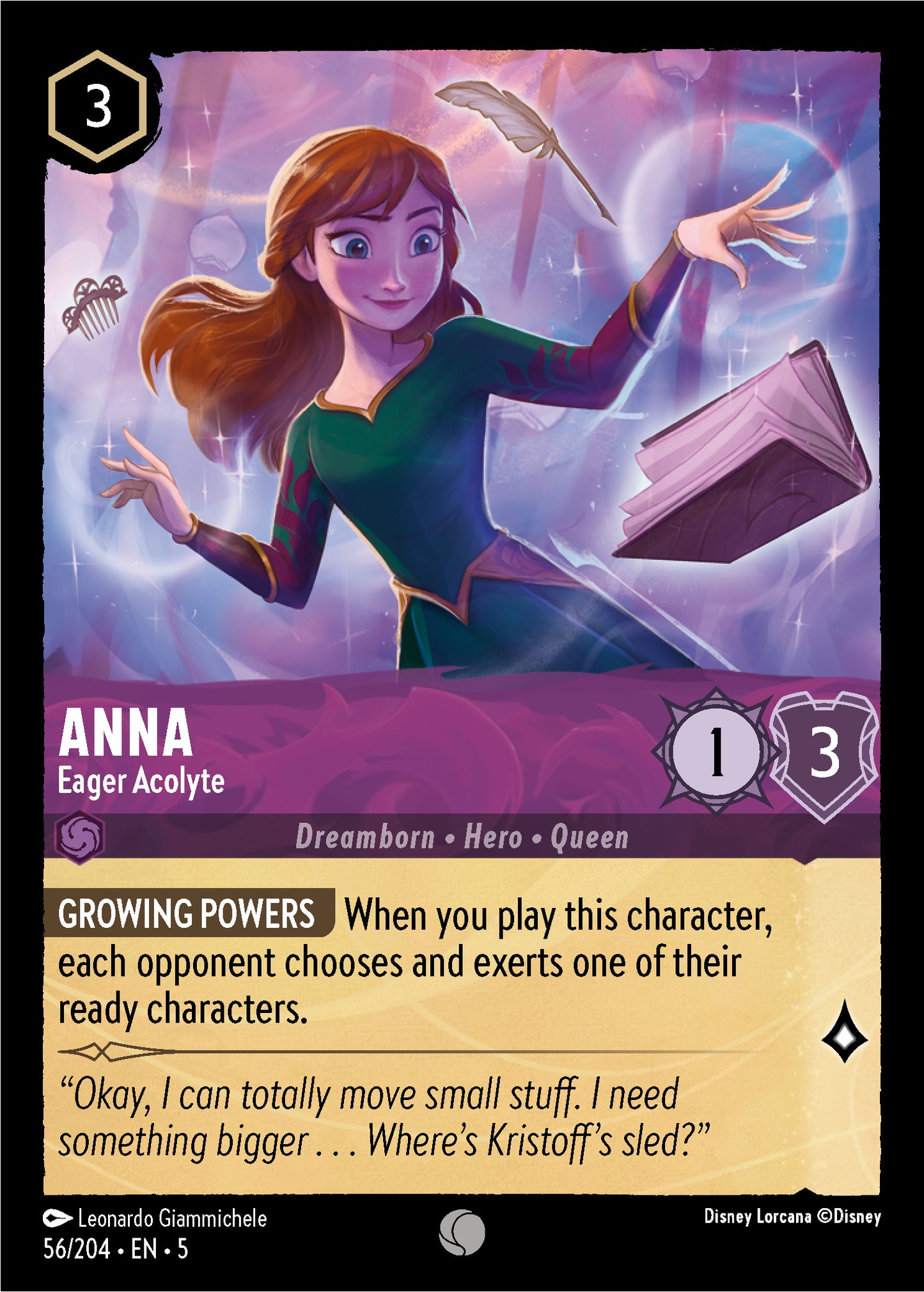 Anna, Eager Acolyte (5) #56 [EN/N] s/o