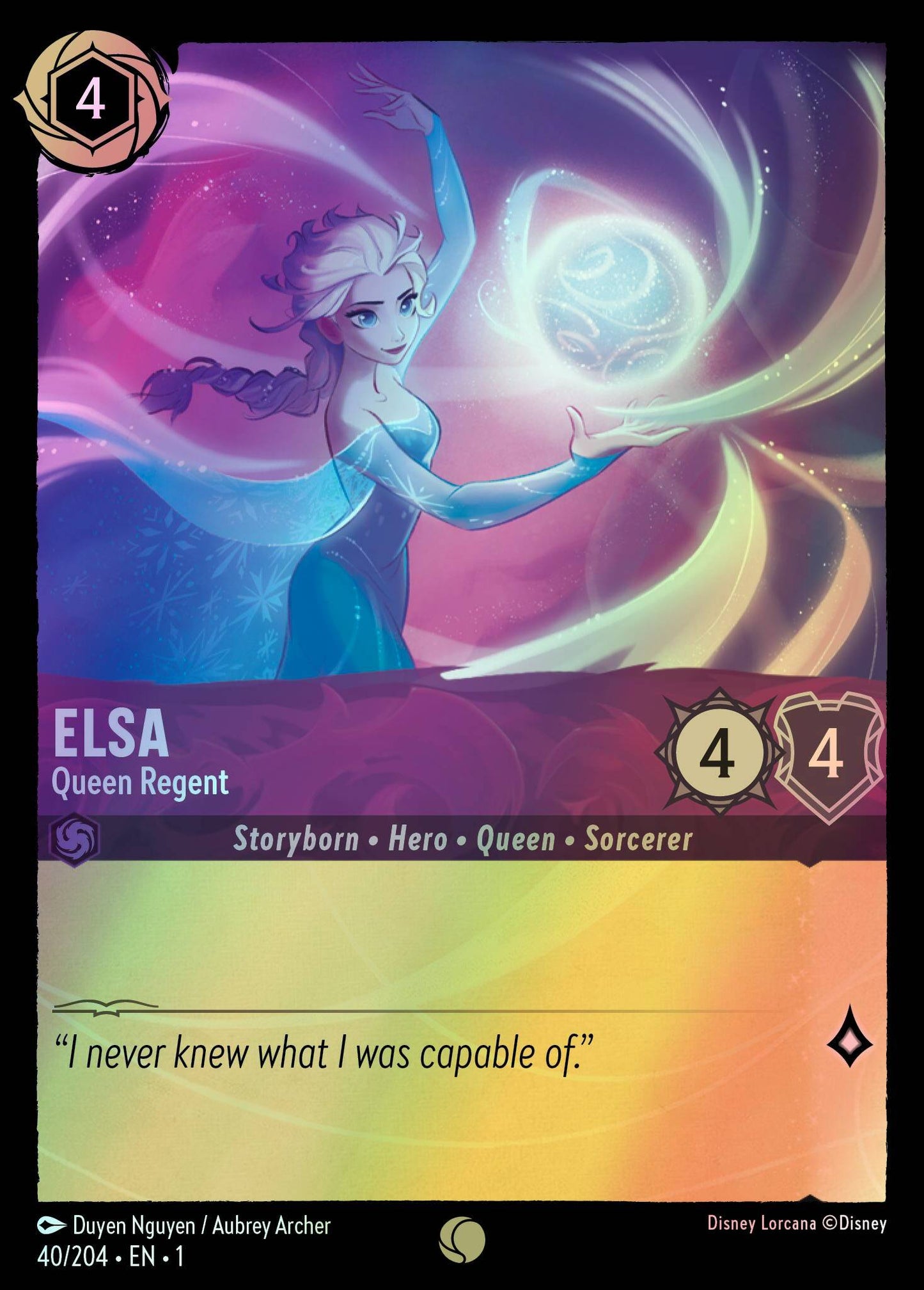 Elsa, Queen Regent (1) #40 [EN/F] s/o